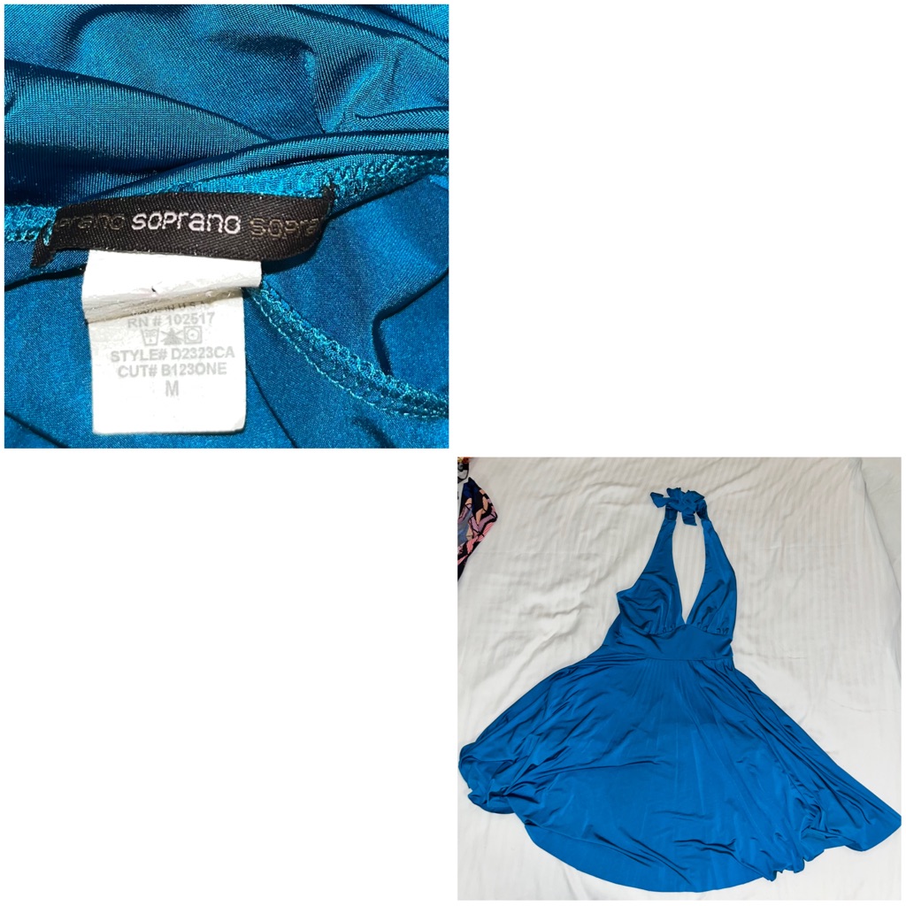 Soprano Blue Dress
